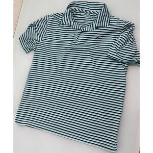 Vineyard Vines Performance Polo Shirt Boys L ( 16 ) Stretch Short Sleeve Golf